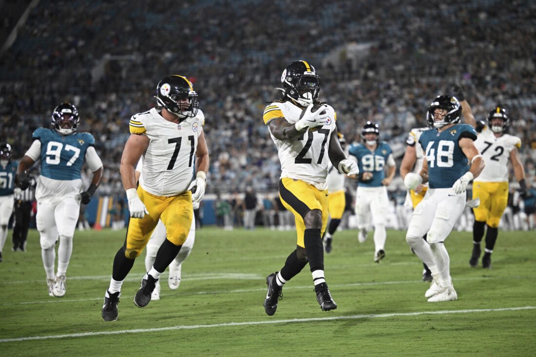 Steelers top Jaguars 31-25 in preseason opener